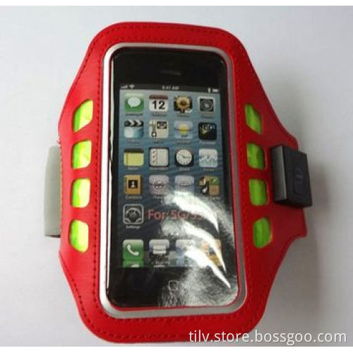 LED Sports Armband Phone Case with Key Holder, for iPhone/Samsung